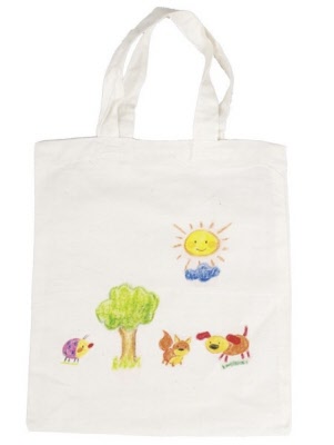 Baumwoll-Beutel GROSS 38x42cm