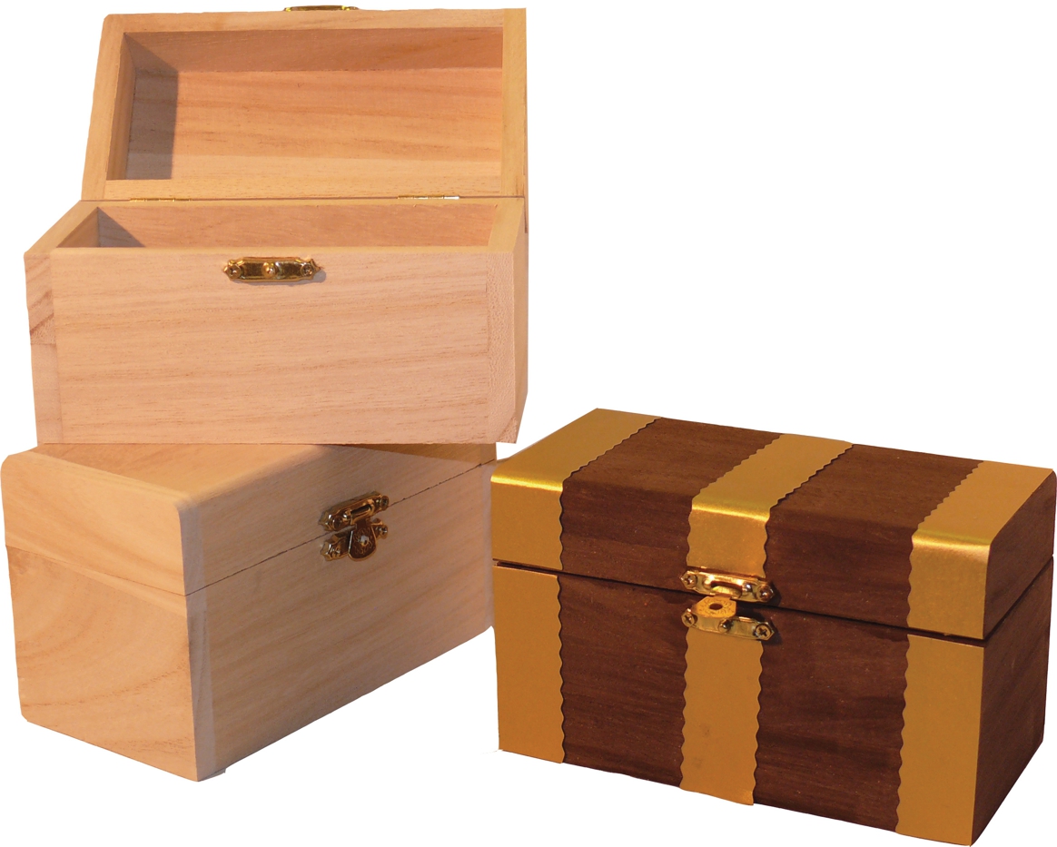 Holzkiste Schatzkiste -Piratenschatz-  1 St�ck