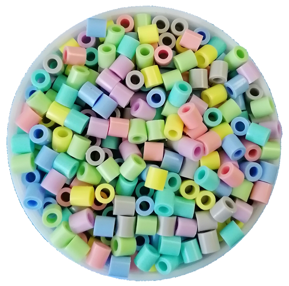 B�gelperlen 5mm  PASTELL