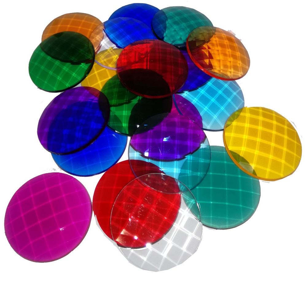 Regenbogen Funkelsteine transparent 20 St�ck