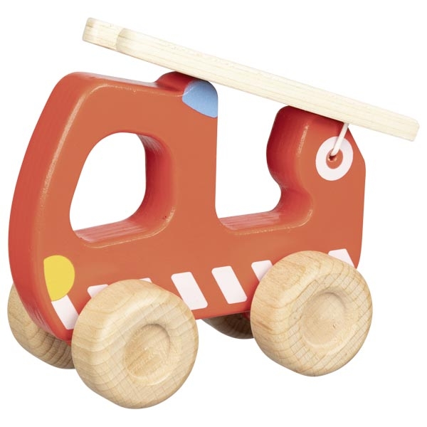 Fahrzeuge- Goki Greiffahrzeug Feuerwehr Leiter MINI U3