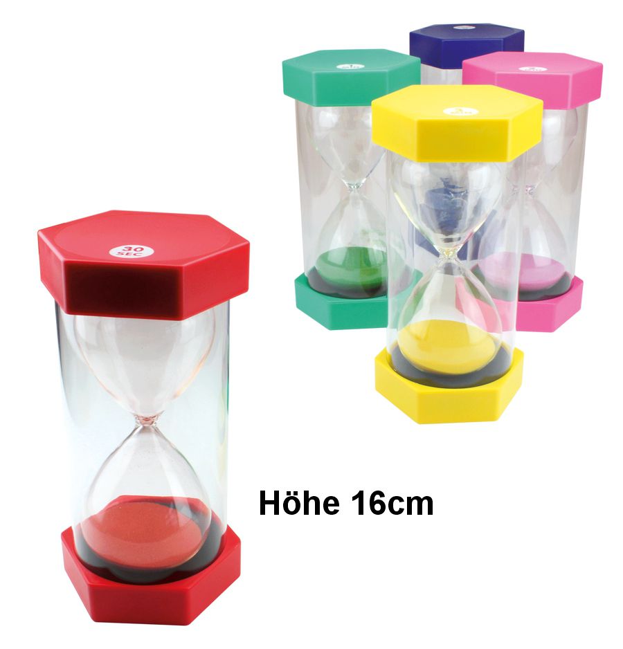 Sanduhren-Set KLEIN 16cm 5er